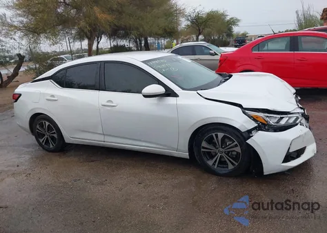 2020 Nissan Sentra Sv Xtronic Cvt z USA, uszkodzony, nr VIN 3N1AB8CV2LY215106